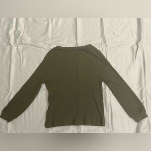 AMOUR VERT Rib Vindy 3/4 or elbow top XS